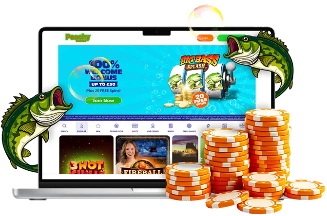 Peachy Games Casino UK Desktop